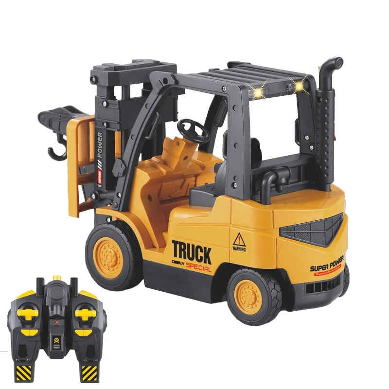

2.4G 1:14 Big Size 6CH RC Forklift Truck Crane Engineer Vehicle Toys Kids Remote Control Car Toy