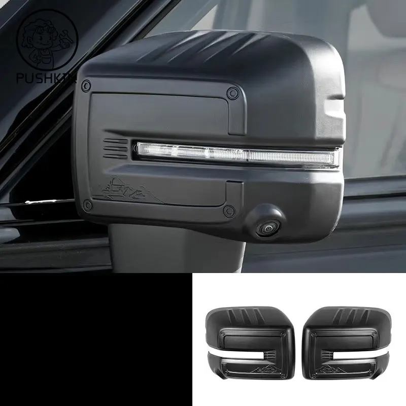 Автомобильная крышка зеркала заднего вида, накладка, рамка для HAVAL H9 MKII 2024 2025, аксессуары, зеркало заднего вида, дождевик, стиль автозапчастей