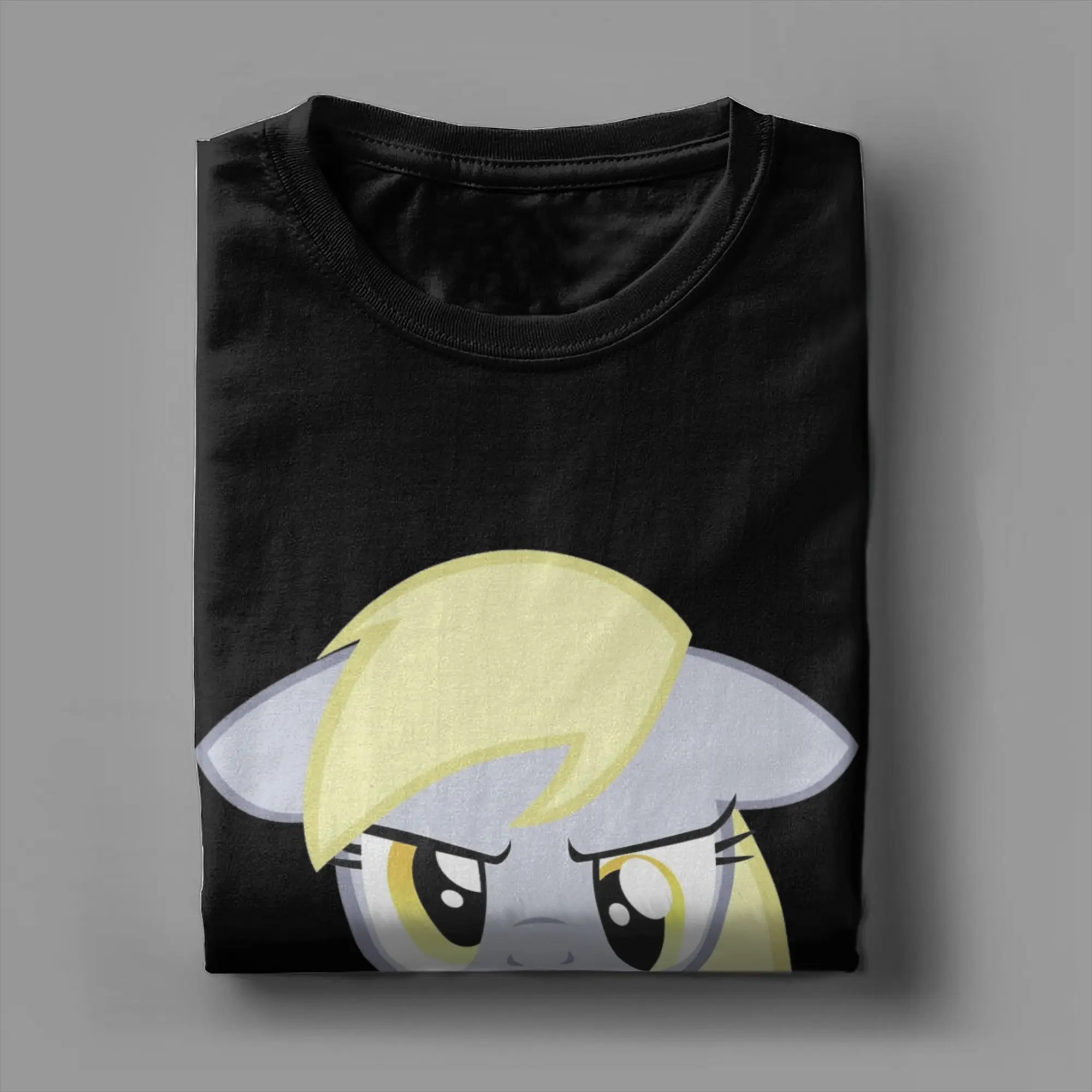 Men Women's Muffins Derpy MLP T Shirt 100% Cotton Clothing Humorous Short Sleeve Crewneck Tees Big Size T-Shirt