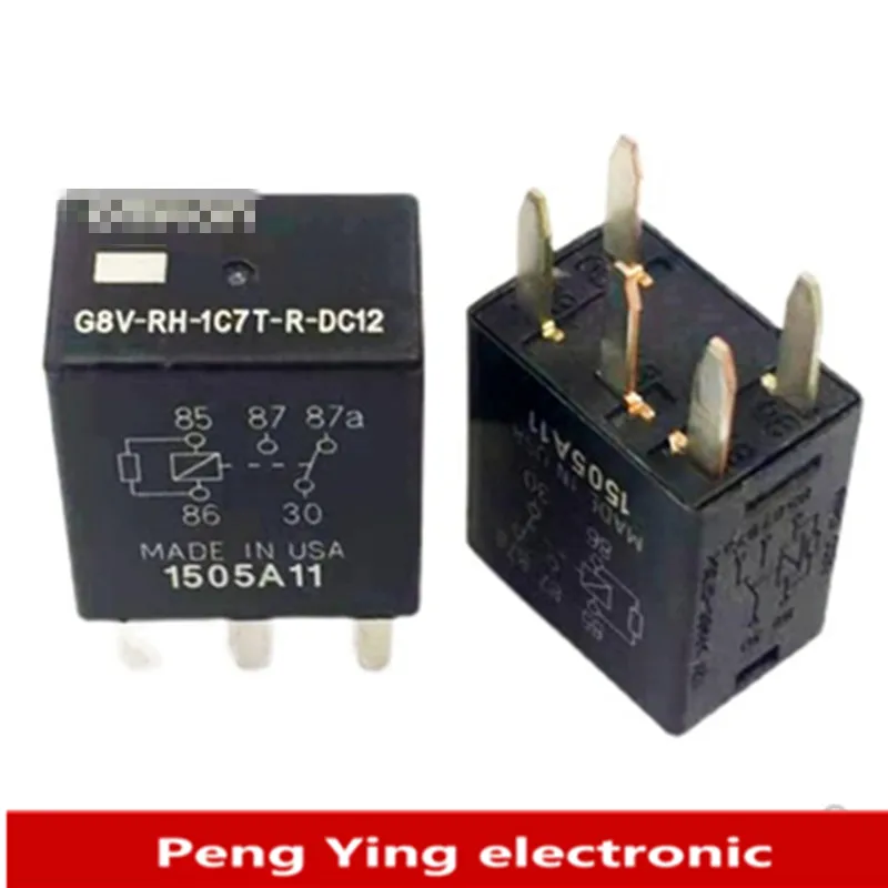 

5-2PCS G8v-rh-1c7t-r-dc12 35A Five-pin conversion type 12VDC relay G8VRH1C7TRDC12 New stock