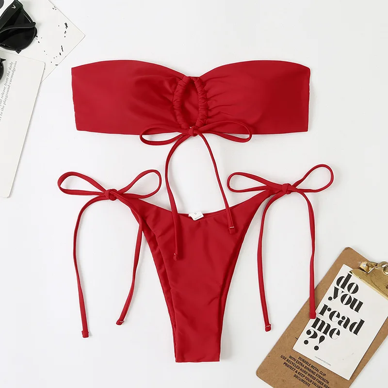 Рисунок 6 - 2023 летний однотонный комплект бикини