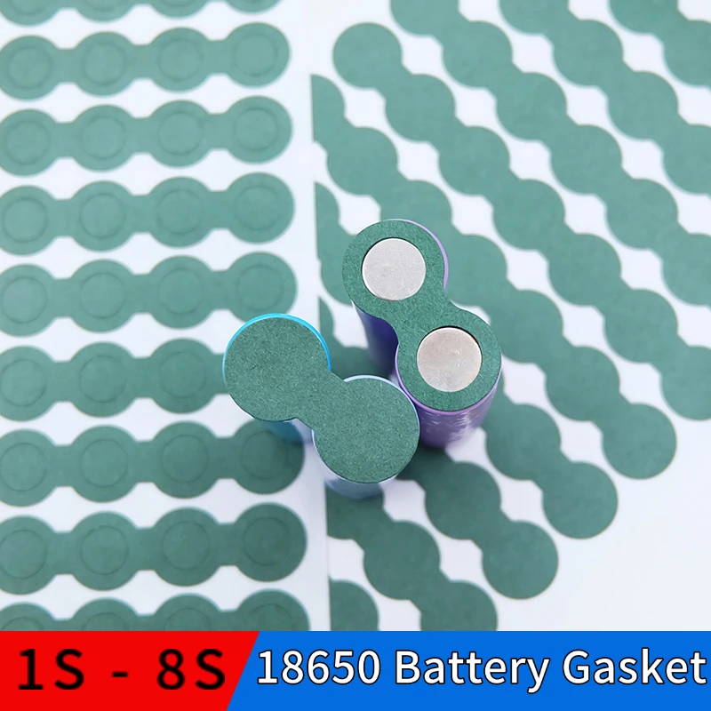 

25/50/250/500 шт. 18650 1S-8S литий-ионный аккумулятор, изоляционная прокладка, электрод, изолированный инструмент, плоские прокладки, клейкая бумага для ячменя