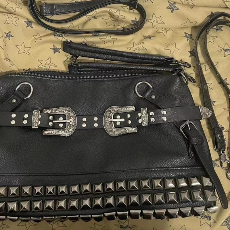 Женская сумка через плечо Spice Girls с резной пряжкой женская большой вместимости