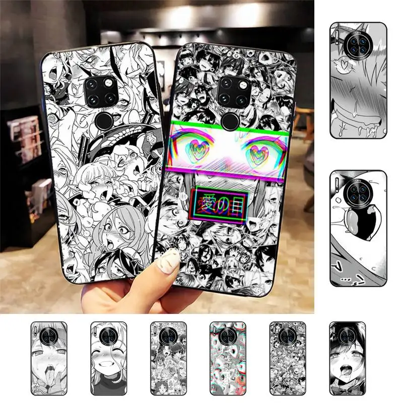

Ahegao manga girl Phone Case For Huawei Nova 3I 3E mate 20lite 20Pro 10lite Luxury funda case