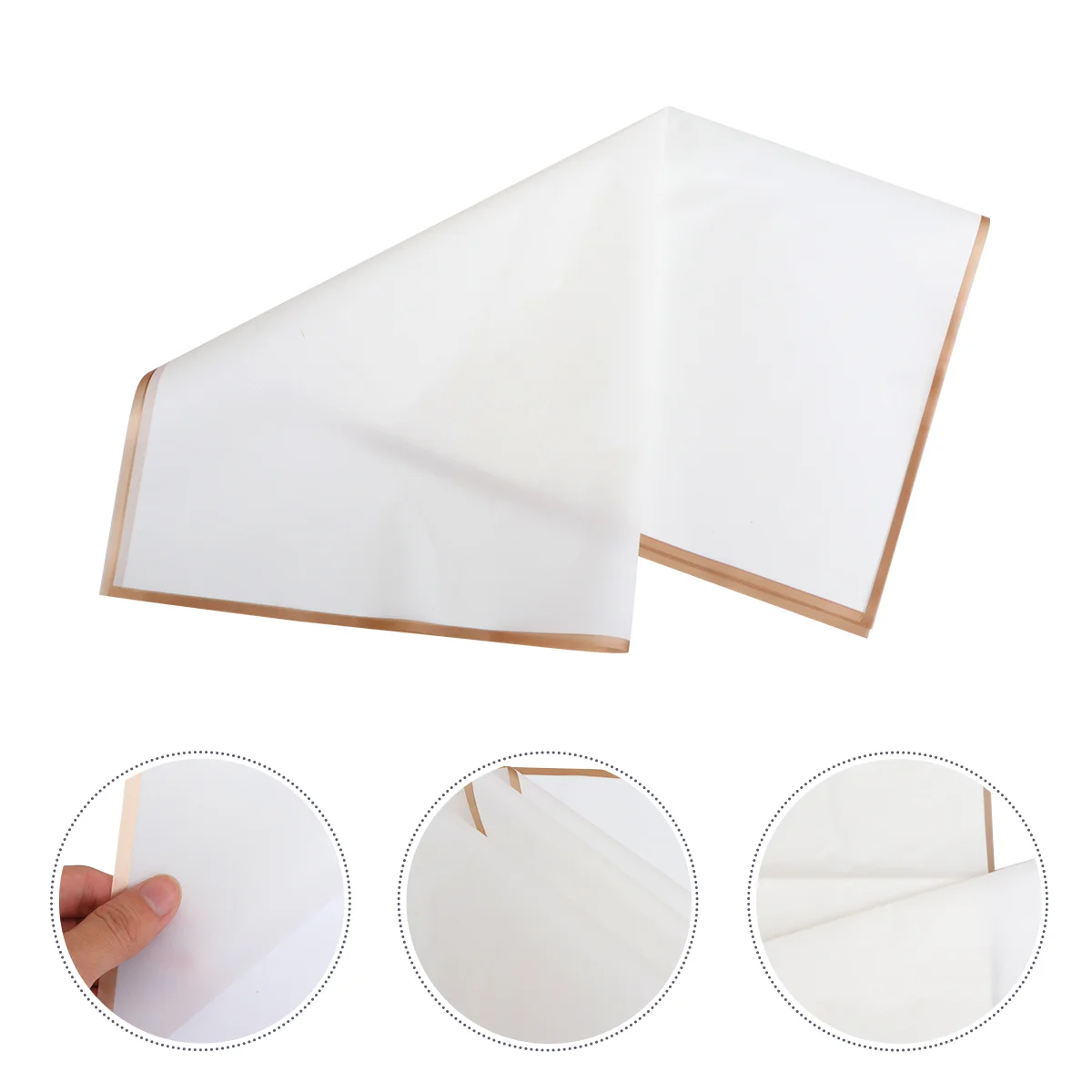 

Paper Wrapping Floral Gift Packaging Flower Bouquet Wrap Papers Wraps Black Wedding Tools Tissue Wrappers Sheet Christmas