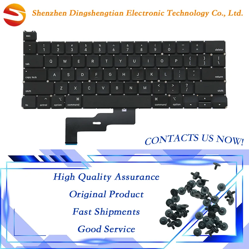 Новая оригинальная клавиатура A2289 EMC3456 для MacBook Pro 13 дюймов 2020 винтовой ноутбук США