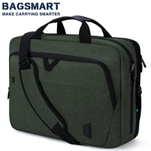 확장 가능한 대형 17.3 인치 방수 노트북 가방, 컴퓨터 어깨 핸드백 슬리브 가방 도난 방지 서류 가방