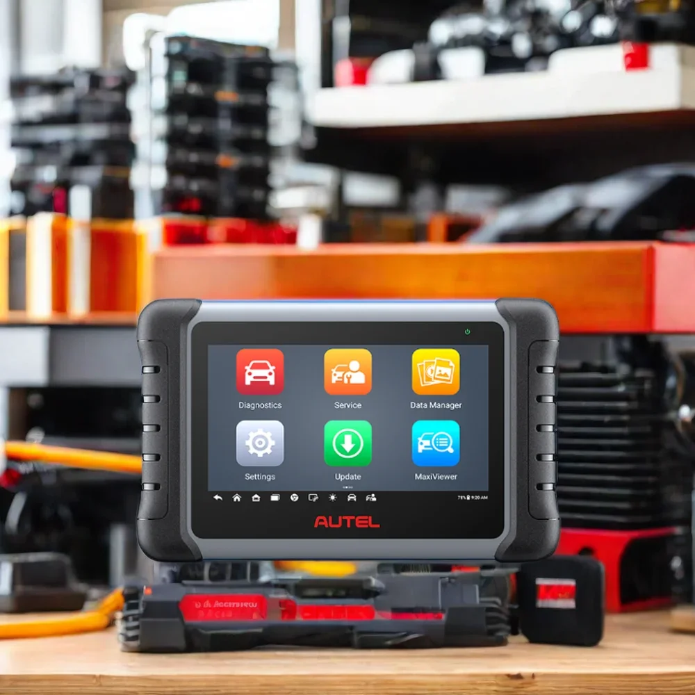 Autel MaxiCOM MK808 OBD2 Автомобильный диагностический сканер со всеми функциями системы и