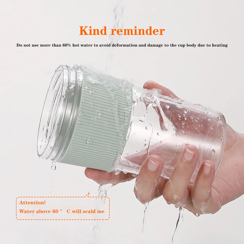 Портативный блендер чашка и крышка для путешествий 11 83 унции перезаряжаемая