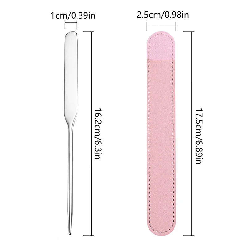 Новый портативный макияжный набор из нержавеющей стали для легкой чистки