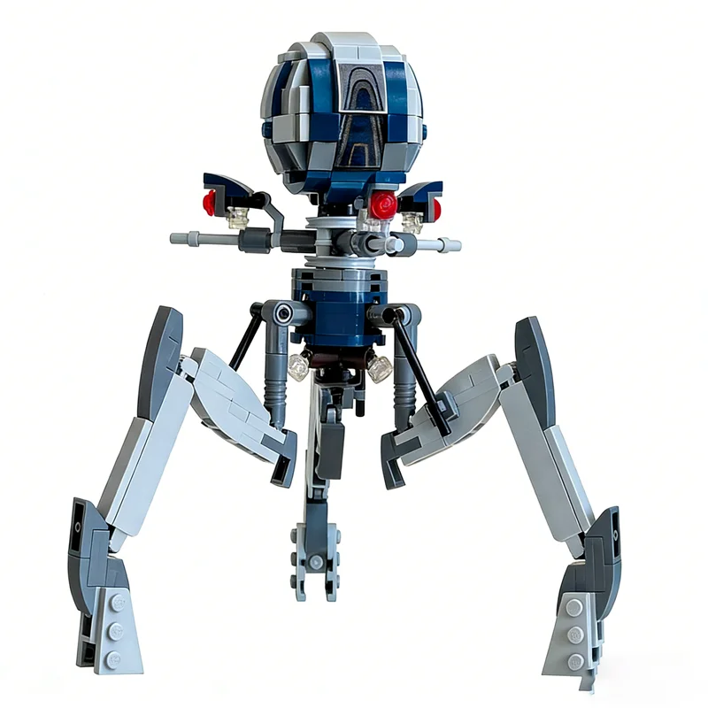 282 детали MOC Star Battle Octuptarra Tri Droid: Конструктор, модель для сборки, рождественский подарок, игрушка, развивающая идея, креативный обучающий конструктор (art.: 3920dbc696ec2) - 3920dbc696ec2