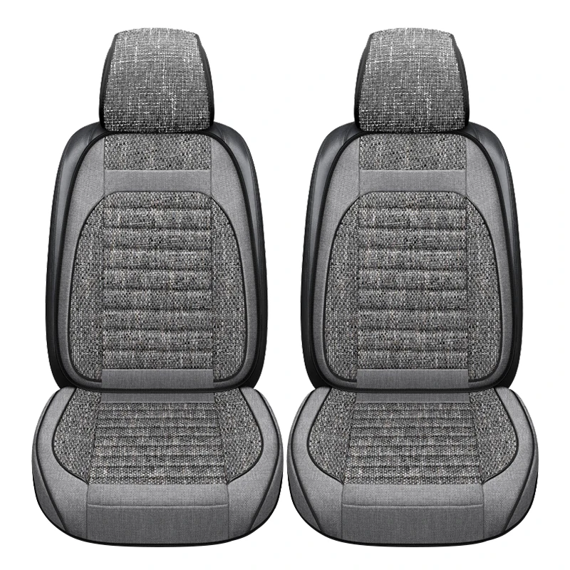 

Авто льняные кожаные чехлы на автомобильные сиденья, универсальная модель, подходит для большинства автомобилей, подушки, автомобильные аксессуары, внутренние чехлы на сиденья, полный комплект автомобиля