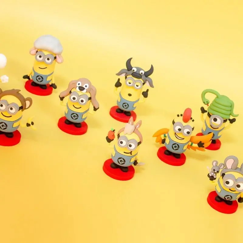 Подлинная фигурка Minionqas из двенадцати китайских знаков зодиака модель собака