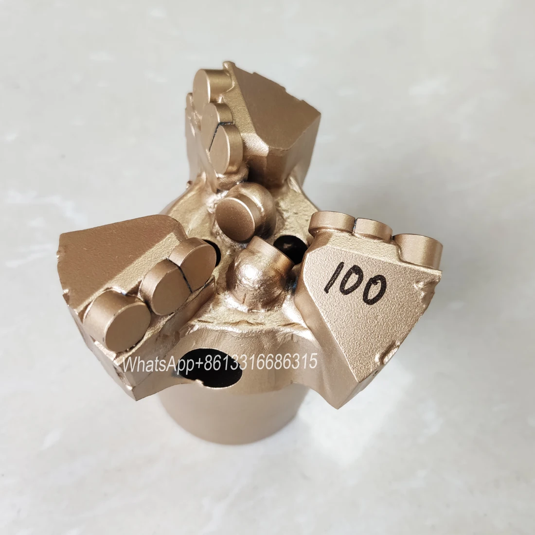 

Pdc drill bit diamond/high adaptability 100mm PDC water well for complex formations/three wing water well for Wen exploration