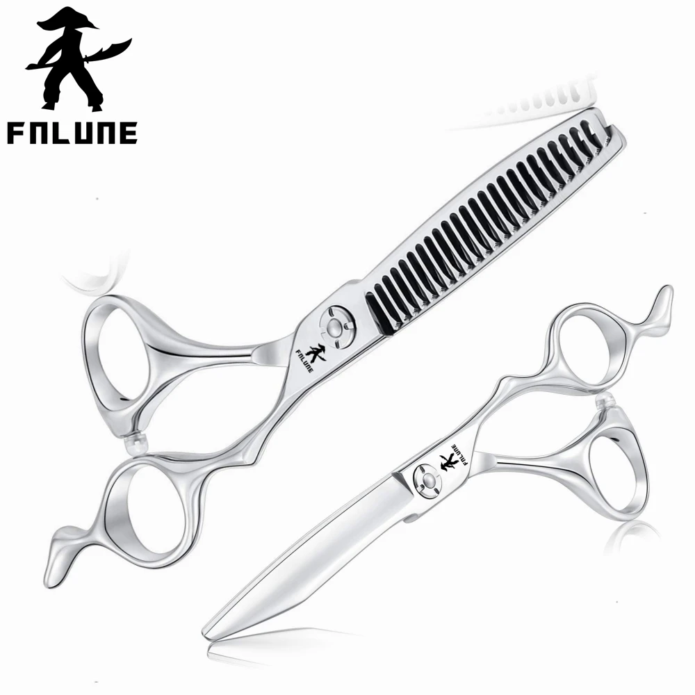 

Fnлуна 6,0 дюйма, искусственные профессиональные ножницы для парикмахерской, инструменты для стрижки, филировки, ножницы для парикмахерской ...