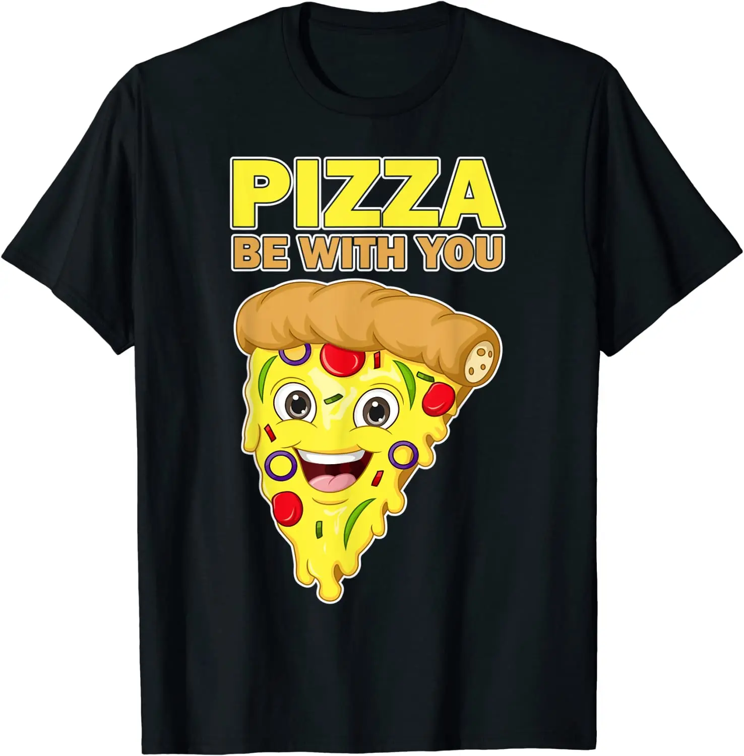 

Футболка с пиццей be with you