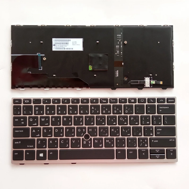 

AR/BR/SP/RU Backlit New Keyboard FOR HP Elitebook 730 g5 735 G5 830 G5 836 G5 G6 L07666-001 L13697-071 Laptop