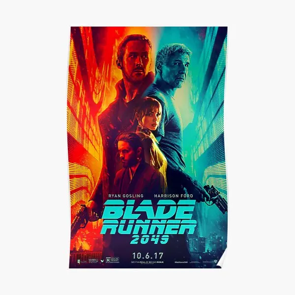 

Бегущий по лезвию плакат по мотивам фильма 2049 картина для дома винтажная комнатная живопись Современная Настенная забавная печать украшен...