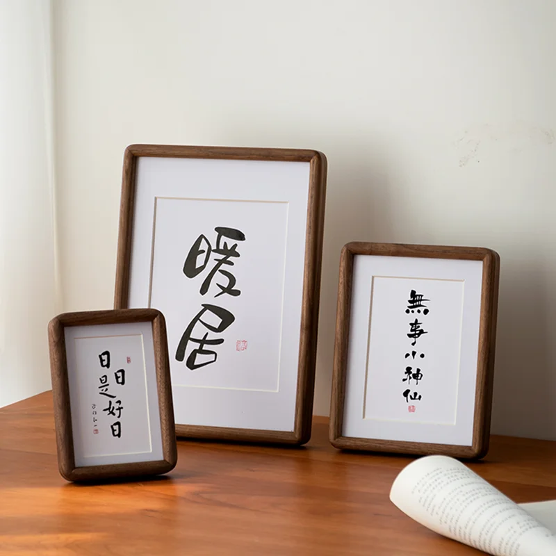 

Personalized Wooden Photo Frame Luxury Birthday Souvenirs Wedding Room Photo Frame Certificate Portaretratos De Fotos Home Items