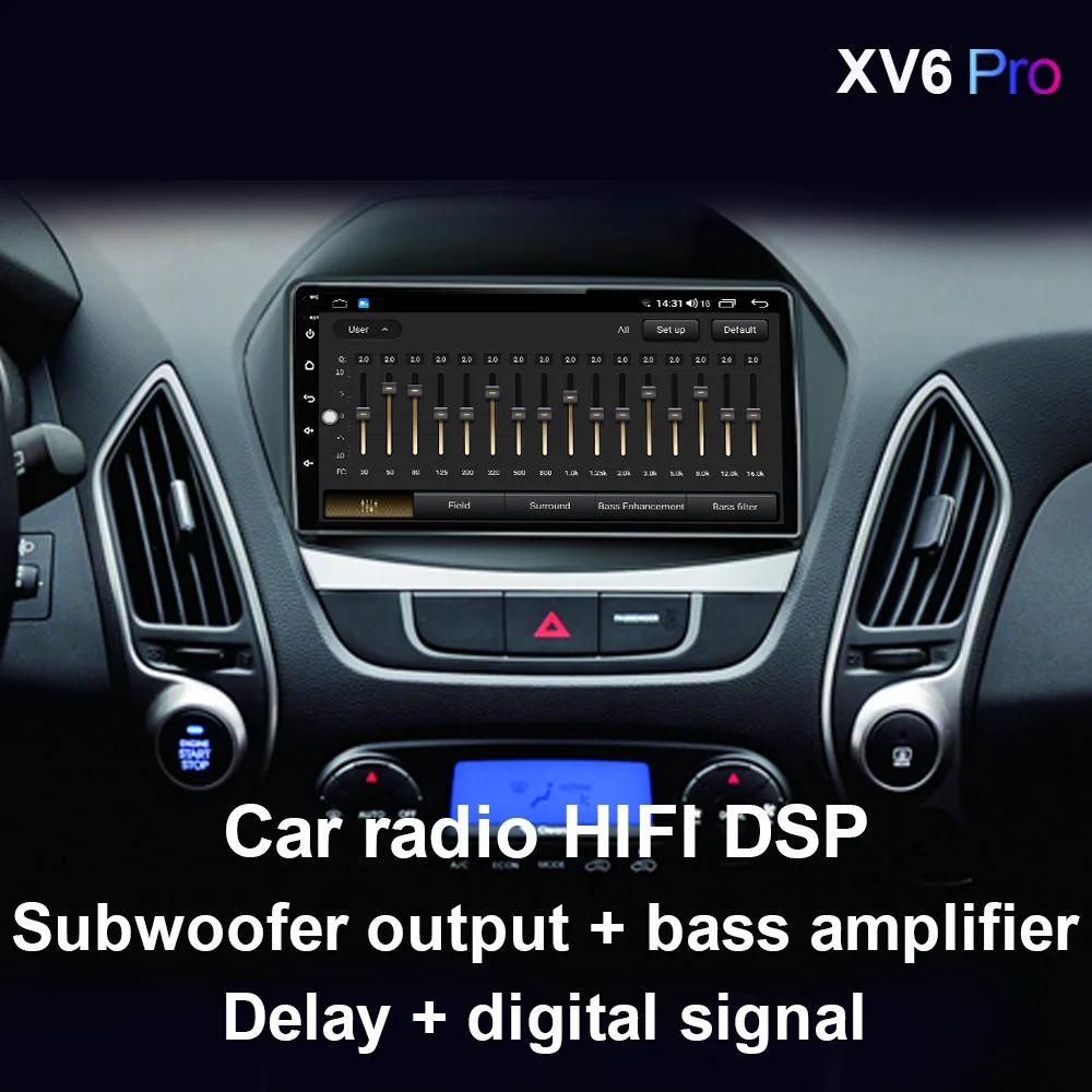 Автомобильный радиоприемник XIMA Pro 4G 2 din Android мультимедийная система для Hyundai Tucson