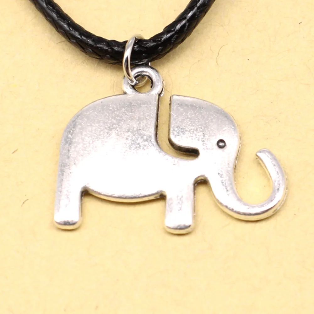 Ожерелье Дружбы со слонами 1 шт. модное Ювелирное Украшение 17x22 мм