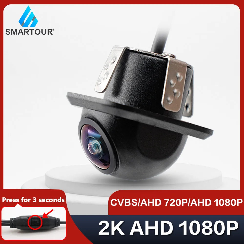 

Универсальная универсальная поддержка всех каналов камеры 2K AHD/CVBS/1080P/720P HD умная камера заднего вида с кнопкой управления