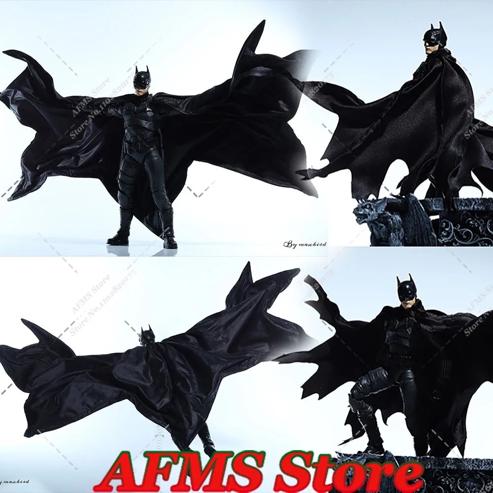 1/12 мужской солдат Роберт Паттинсон черная накидка аксессуар сделай сам 7 дюймов