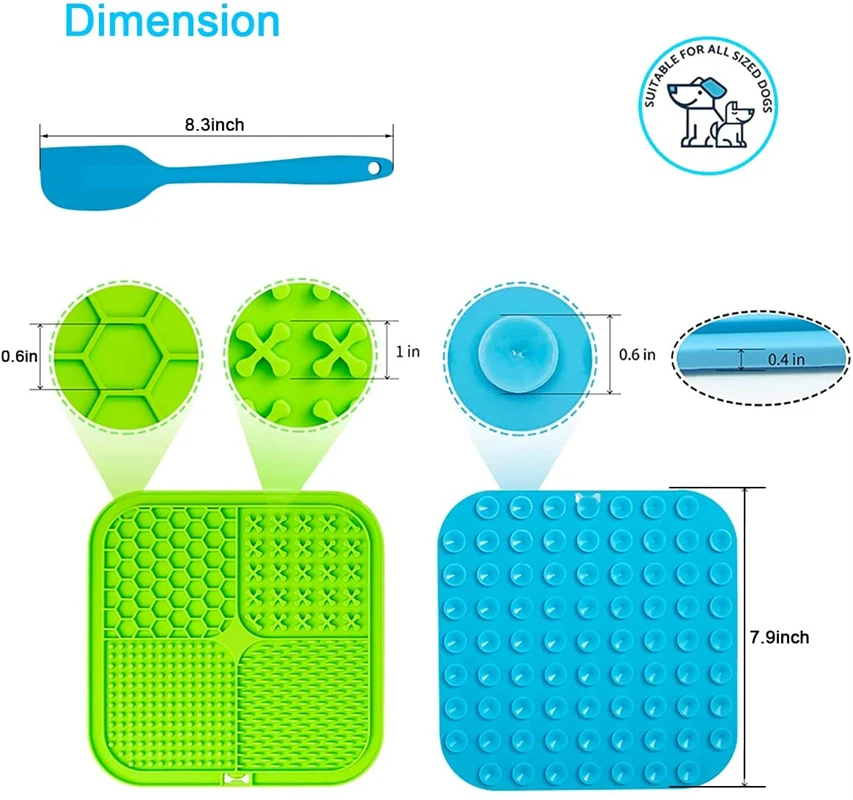4 в 1 коврик-Кормушка для собак