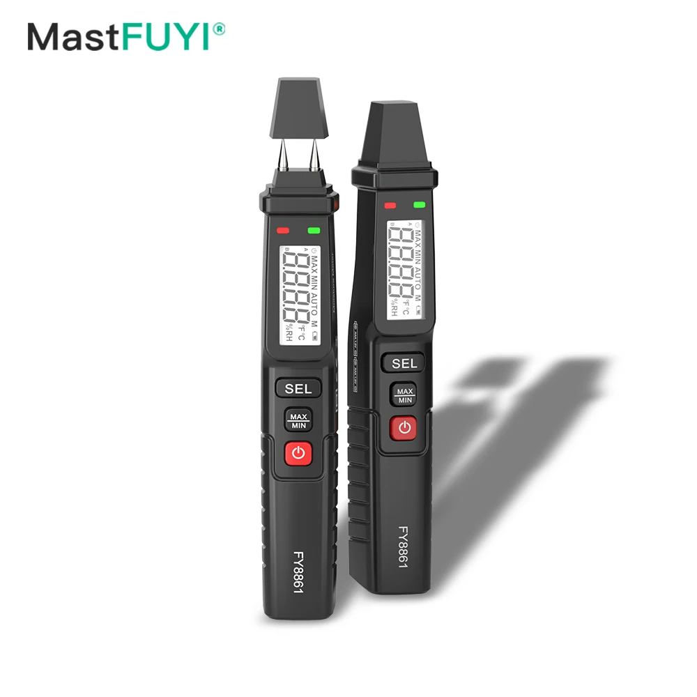 Цифровой измеритель влажности MASTFUYI профессиональный портативный гигрометр для