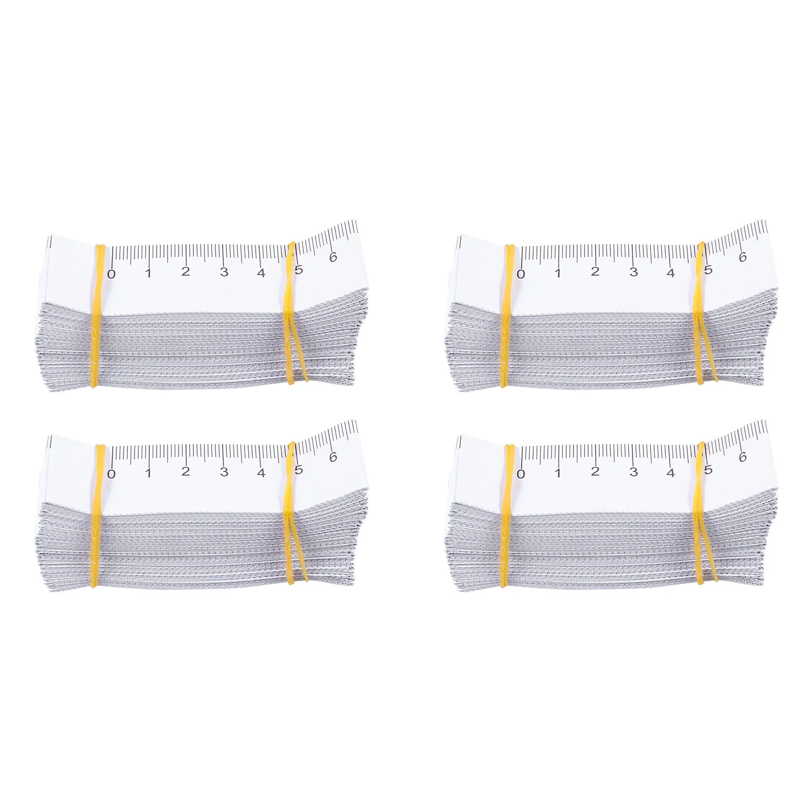 

100 Pcs Disposable Paper Measuring Ruler Medical Use Digital Measuring Tape Aldult Toddler Metric