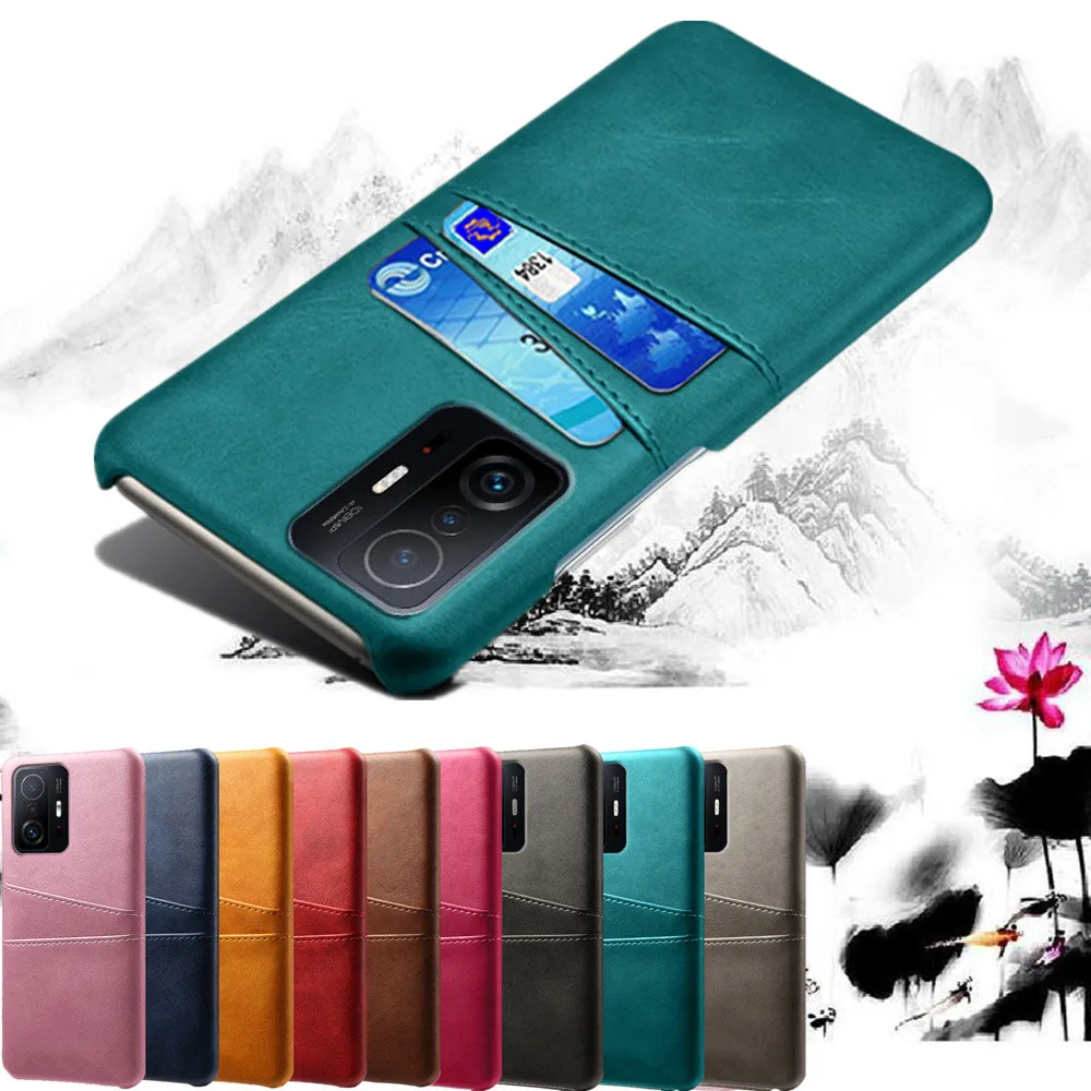 

For Xiaomi 11T Pro Case For Mi11T Mi 11T Pro 5G Retro PU Leather Card Slots Funda For Xiaomi 11t Mi11t mi 11 t pro Xiaomi11t
