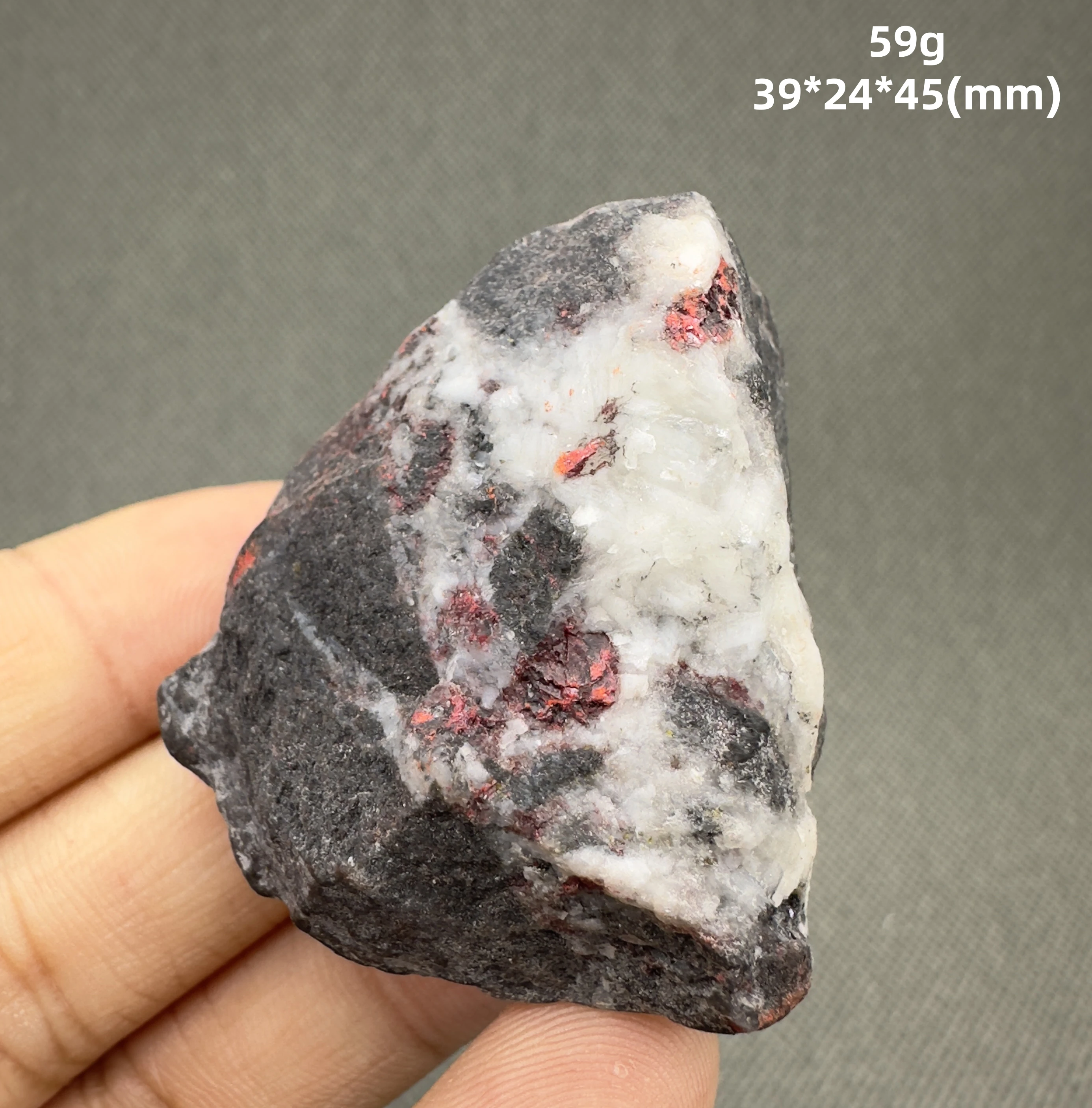 Образец натуральных минералов киновари QIANCHUAN