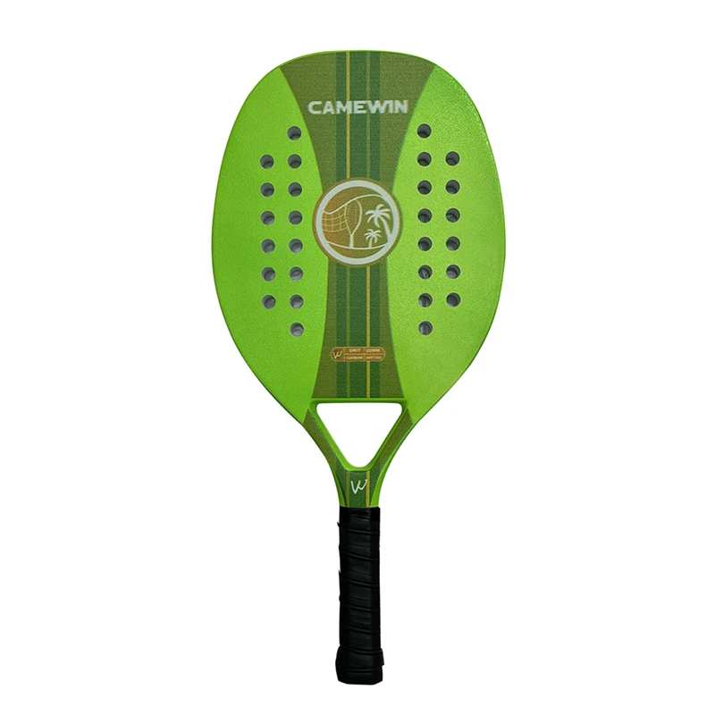 2022 Adult Professional Full Carbon Beach Tennis Paddle Racket Soft EVA Face Raqueta With Bag Unisex Equipment Padel