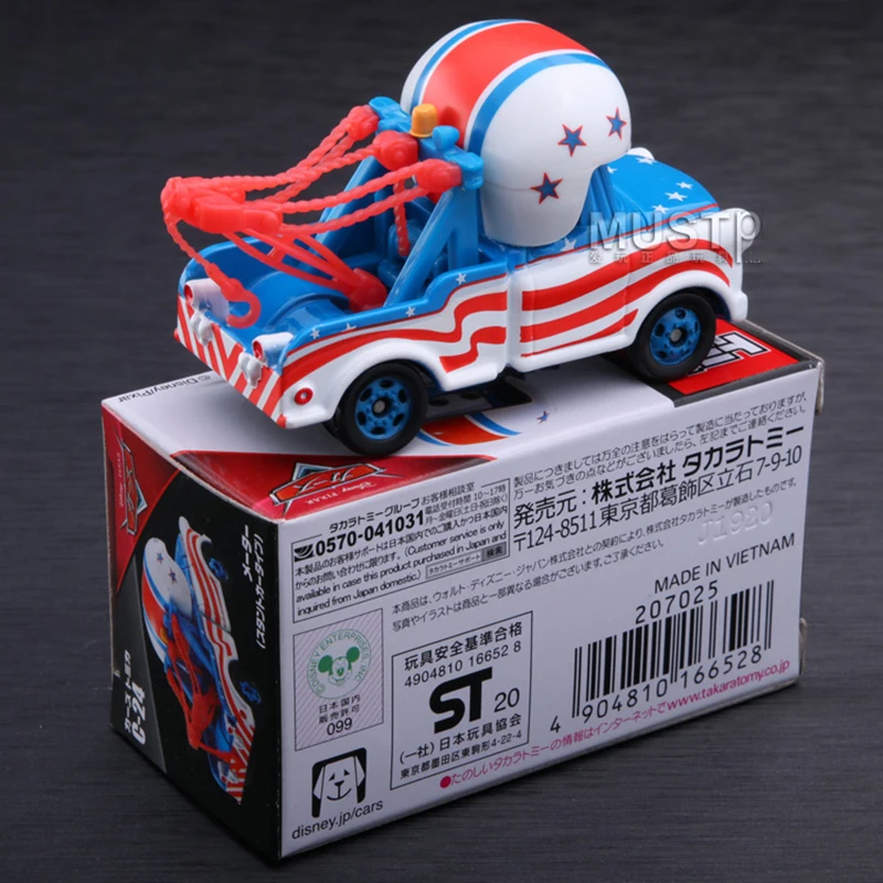 Фото Takara Tomy Cars Mater, национальный флаг, модель автомобиля из сплава, коллекция литья под давлением, подарок, дающий классический детский подарок, игрушки №3