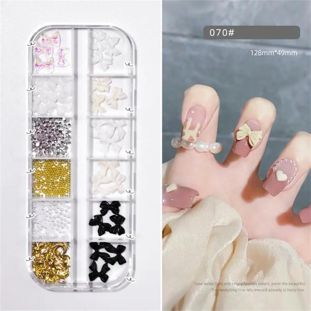 

12Gird/Box Mixed Shape Nail Rhinestone 3D Hotfix Flatback Crystal Diamond Gem DIY Glitter Stone Nail Art Luxurious Decorations