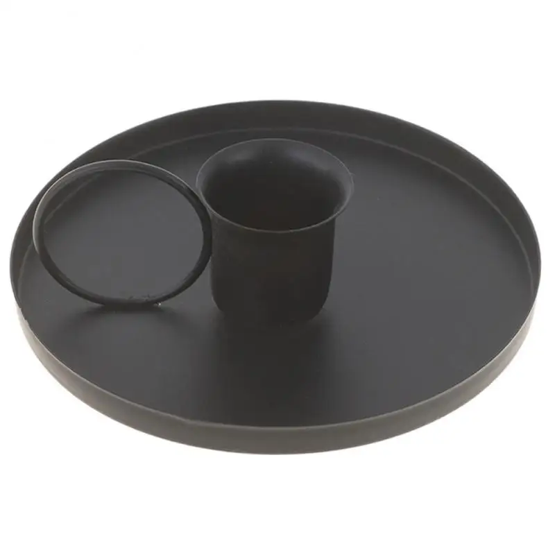 

2/4/5PCS Metal Iron Candle Holder Retro Exquisite Candlestick Taper Newest With Handle Home Decorations Durable Candle Container