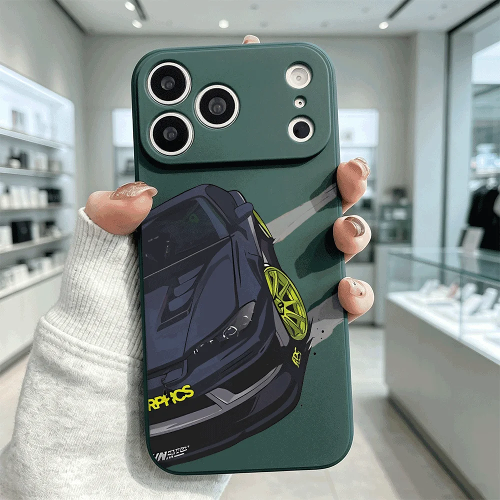 Фото Мягкий чехол для телефона Dark Drift Race Car для Honor X9 X8 X7 X6 X5 Smart 600 500 400 300 200 Pro Lite с полной защитой камеры №3