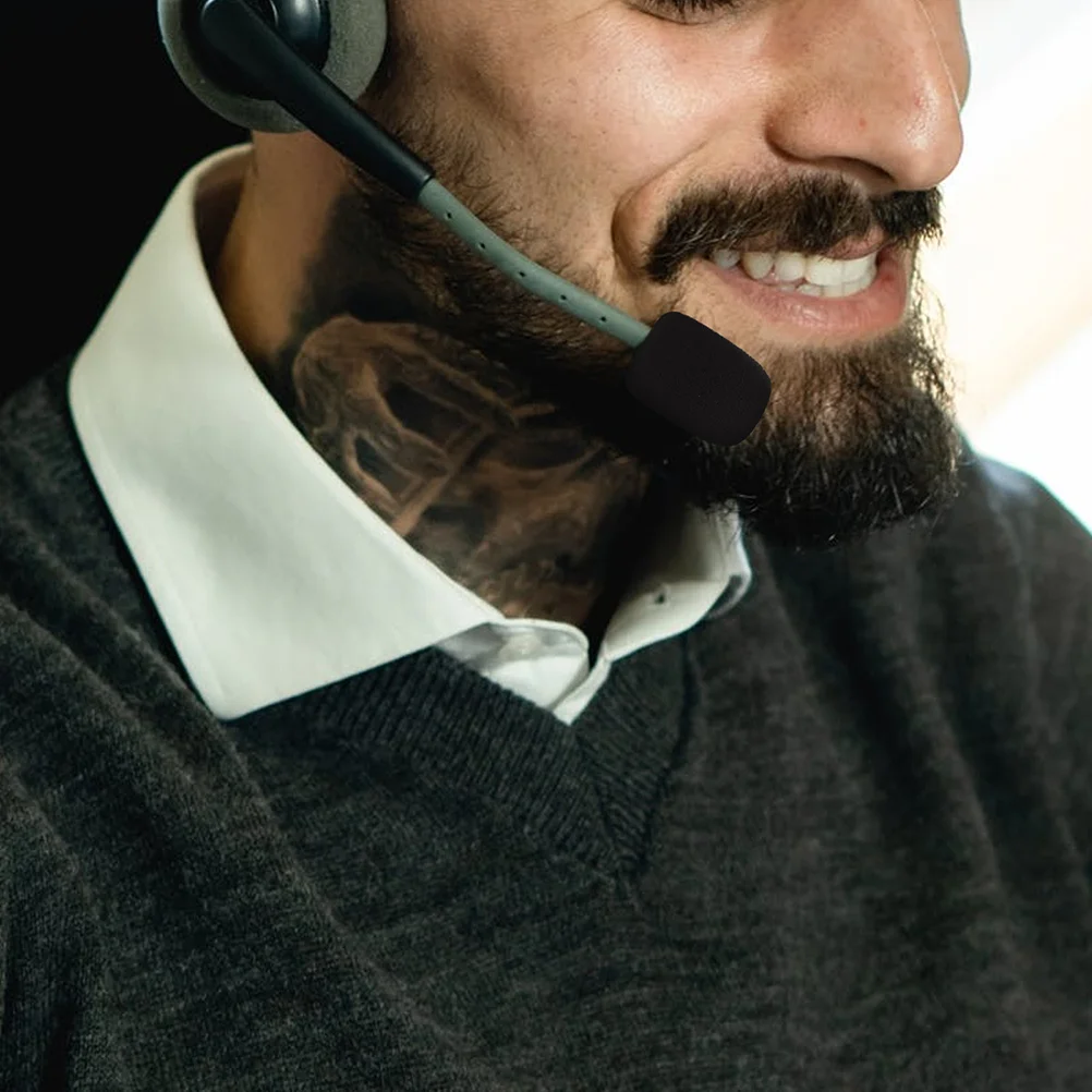 

24 Pcs Megaphone Standard Handheld Mic Cover Microphone Disposable Windscreen Stage Covers Sponge Foam Headset