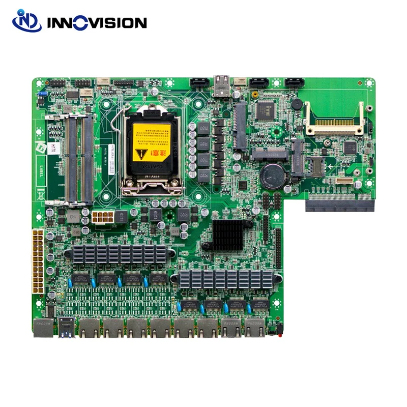 

Multiple Network Board 8Gbe LAN Ports 1151 6th 7th i3/i5/i7 firewall router motherboard