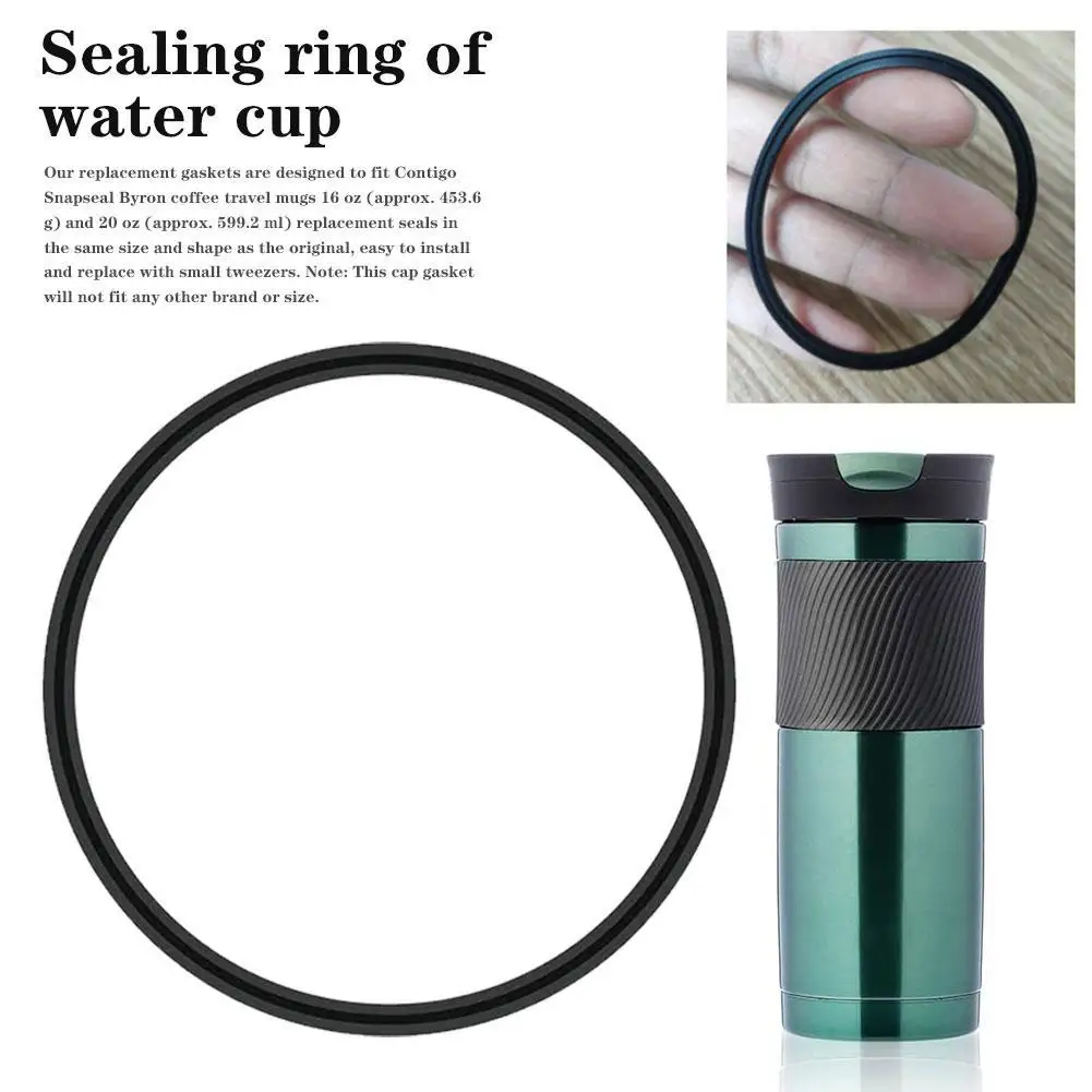 

Portable Silicone Sealing O Rings Gaskets Vacuum Bottles Sealing Pad Fasteners Works with Bottles Travel Cup Cover