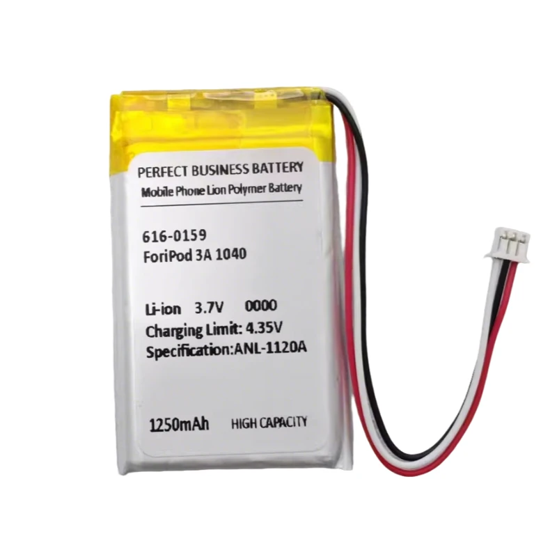 Фото Аккумулятор 616-0159 3.7V 1250mAh для Apple iPod 3 3G 3-го поколения A1040 MP3 MP4 №2