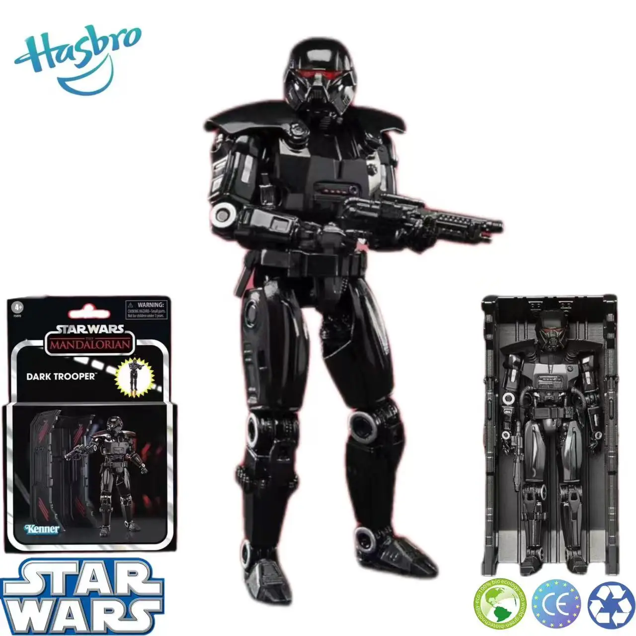 

Hasbro Star Wars Mandalorian Dark Trooper 3.75 Inch Action Figure Model Toy Original Action Figure Toy Boy Gift