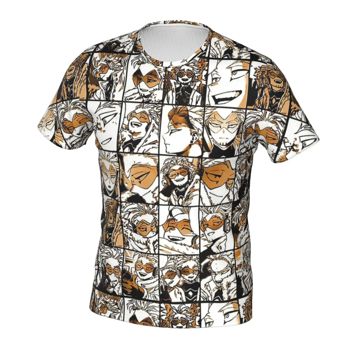 Повседневная футболка из полиэстера с аниме Hawks для отдыха в стиле Моя геройская