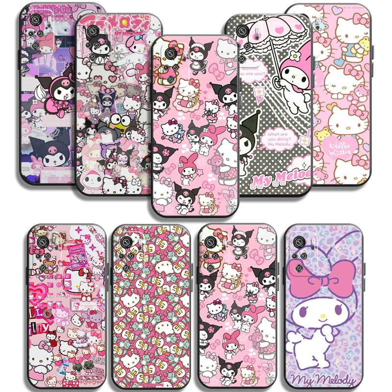 

Hello Kitty 2022 Phone Cases For Xiaomi Redmi 7 7A 9 9A 9T 8A 8 2021 7 8 Pro Note 8 9 Note 9T Soft TPU Coque Funda Carcasa