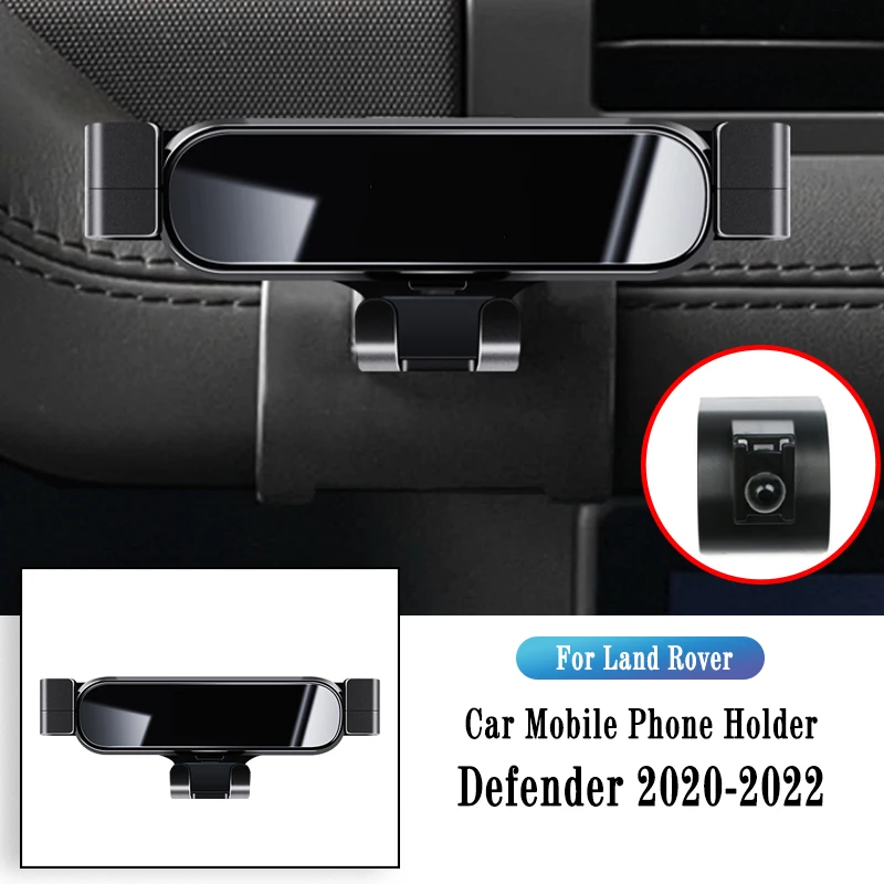 

Navigate Support For Land Rover Defender 2020-2022 Gravity Navigation Bracket GPS Stand Air Outlet Clip Rotatable Support
