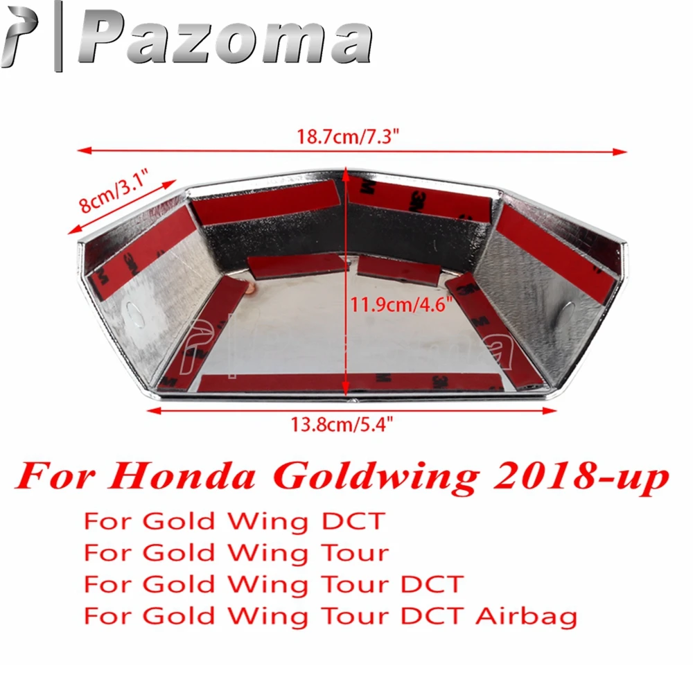Чехол для заднего номерного знака Honda Goldwing Chrome подходит Gold Wing Tour DCT подушка