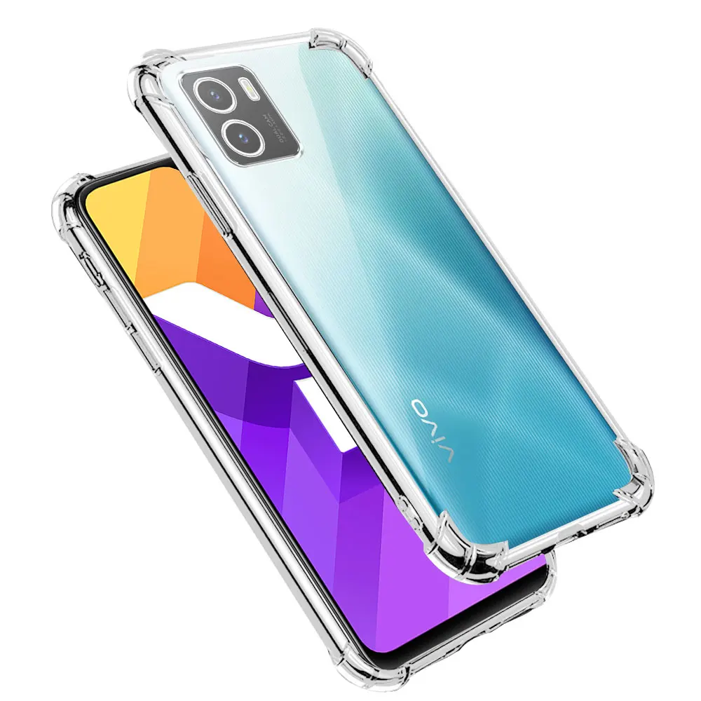 Для Vivo Y15S Y15A Y01 чехол модный мягкий силиконовый прозрачный противоударный для