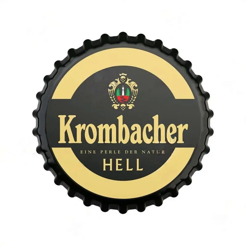 Украшение для бутылки с пивом винтажный металлический знак табличка домашний