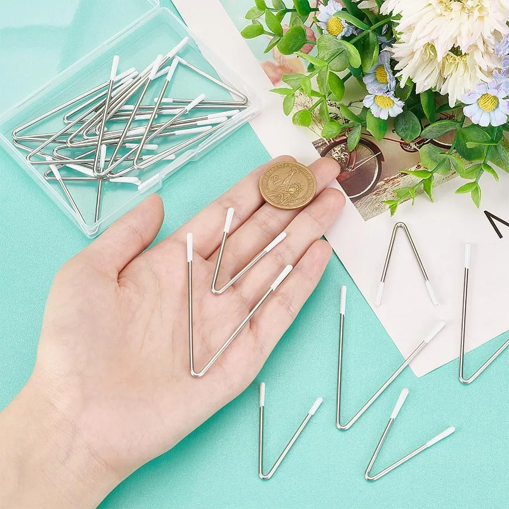 20 шт. 2 стиля V-образная форма проволока для бюстгальтера из нержавеющей стали 201