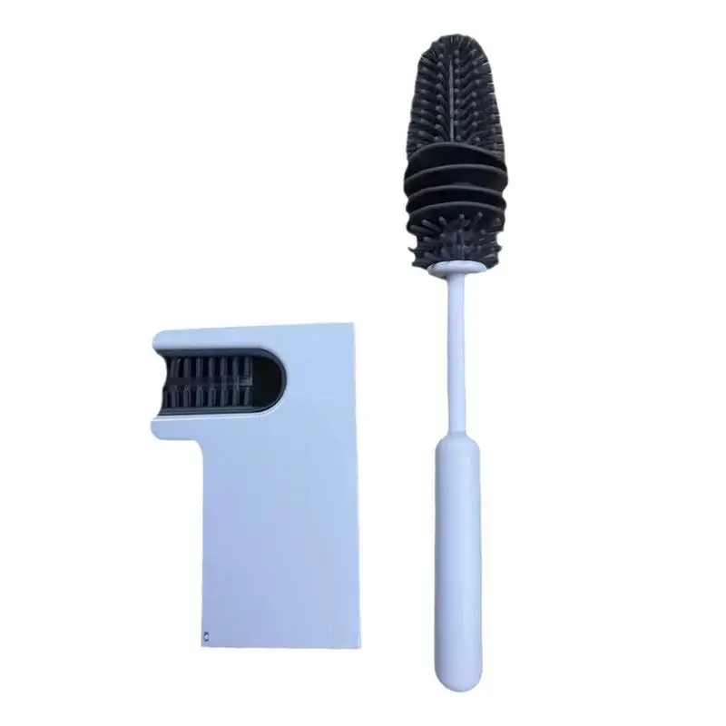 

3 In 1 Bottle Brush Multipurpose Cleaning Kit Toddler Milk Bottle Cup Cover Brushes Breast Pump Big Brush Head For Home Kitchen